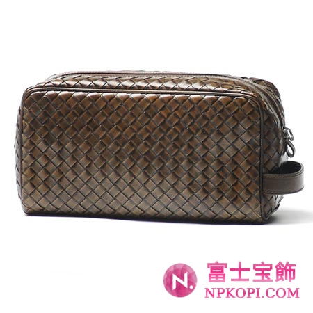 ボッテガヴェネタ/BOTTEGA VENETA/トラベルポーチ/ウッドブラウン244706 v0411 2512